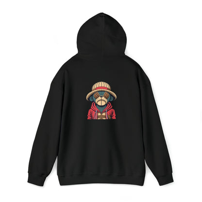 Luffy X Kaws Unisex Heavy Blend™ Hooded Sweatshirt