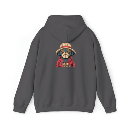 Luffy X Kaws Unisex Heavy Blend™ Hooded Sweatshirt