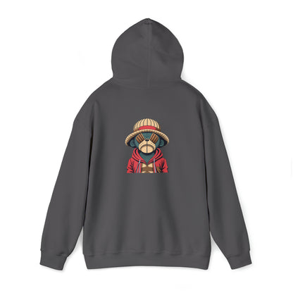 Luffy X Kaws Unisex Heavy Blend™ Hooded Sweatshirt